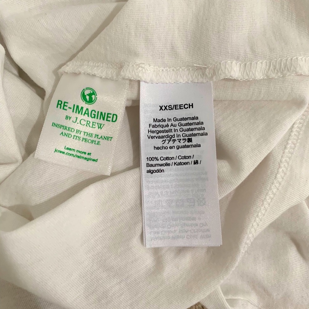 JCrew Ruffle Bib Top - Picture 3 of 4